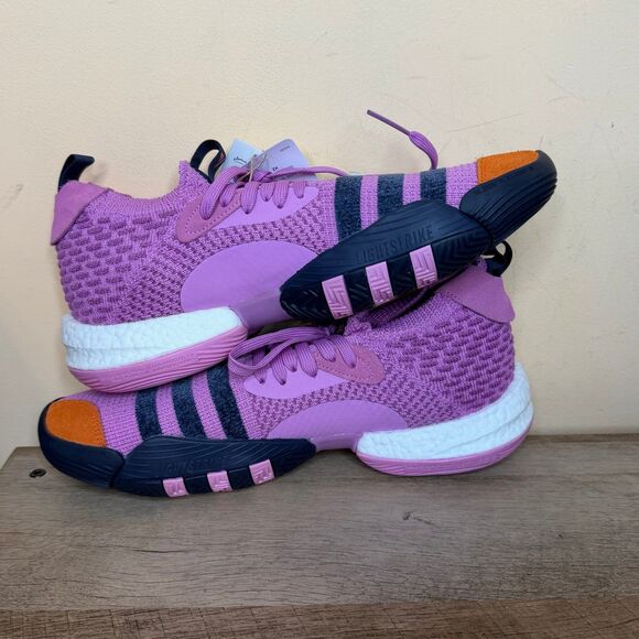 Adidas Trae Young 2 Stratosphere Pulse Lilac Basketball Shoes Mens 11.5 - Picture 5 of 7